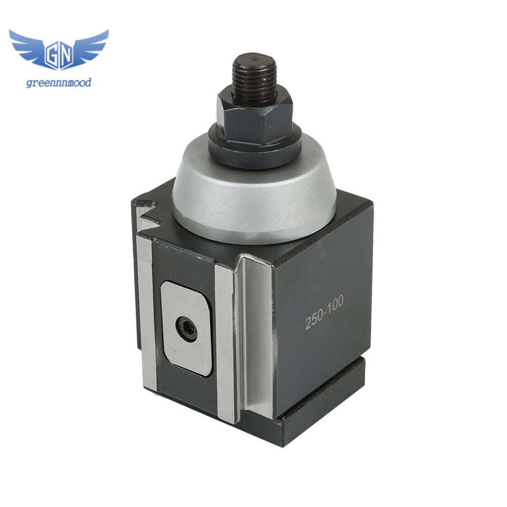 AXA 250-100 Set Piston Type Quick Change Tool Post Holder For CNC Swing Dia 12"