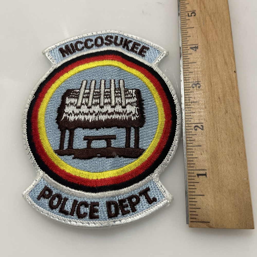 Miccosukee Police Dept Florida Shoulder Patch