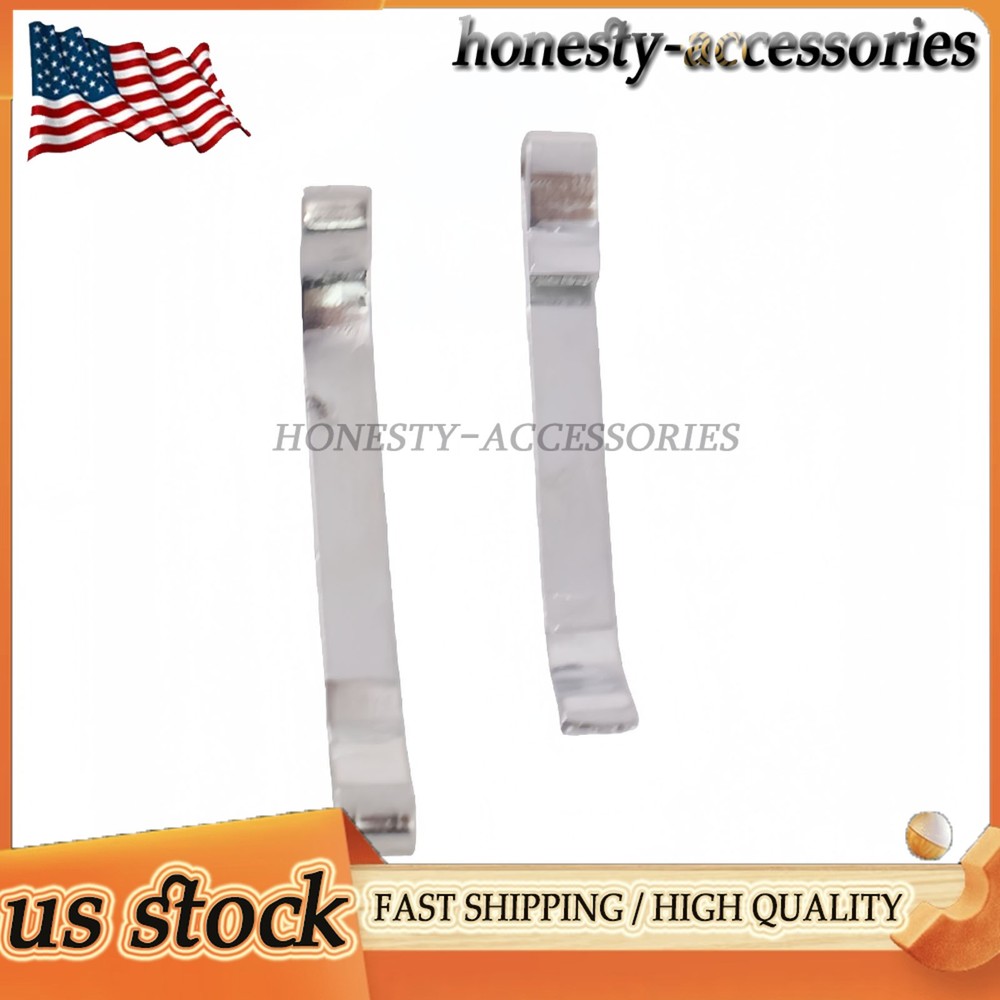12x 2'' Drawer Slide Retaining Clips For Mac Matco Proto Tool Box Double Loop
