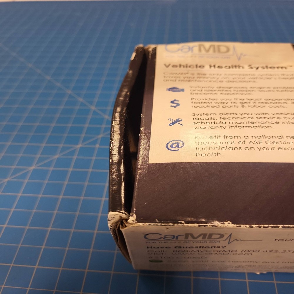 CarMD Vehicle Health System Diagnostic Scan Tool Car Code Reader OBD2 Scanner