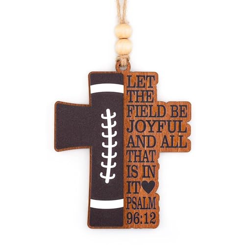 He Is Risen Easter Decor – Religious Easter Cross Decoration for Home, Brown