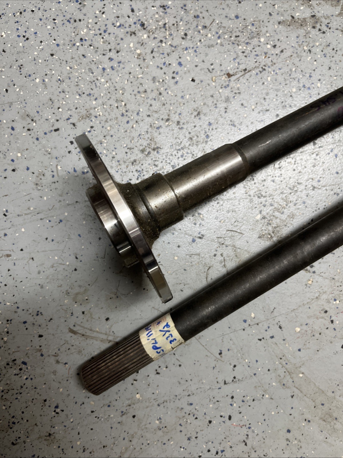 Moser Axel 31 Spline 33.5 Long & 29” Long 1/2 Stud Both 5 X 4.5 & 5x 4.75 A=3.06