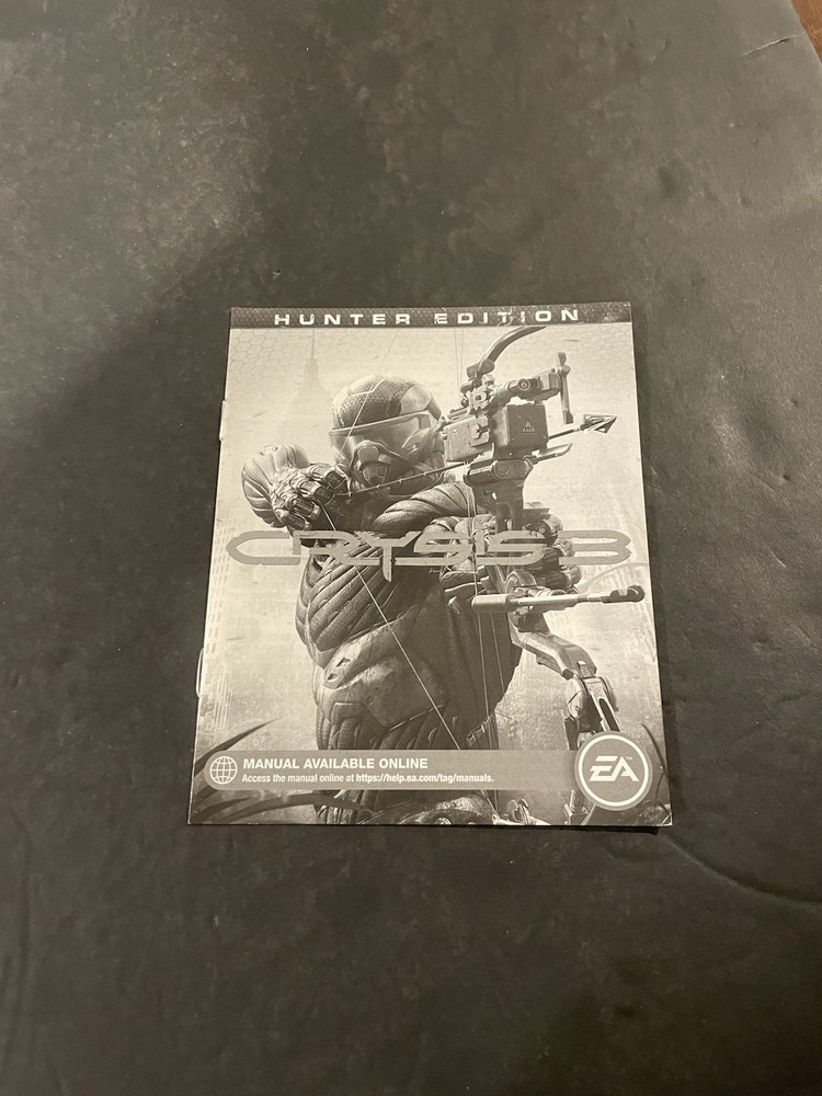 crysis 3 hunter edition ps3 Manual only