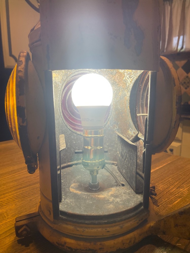 Dressel Railroad Switch Lantern - Converted to Lamp