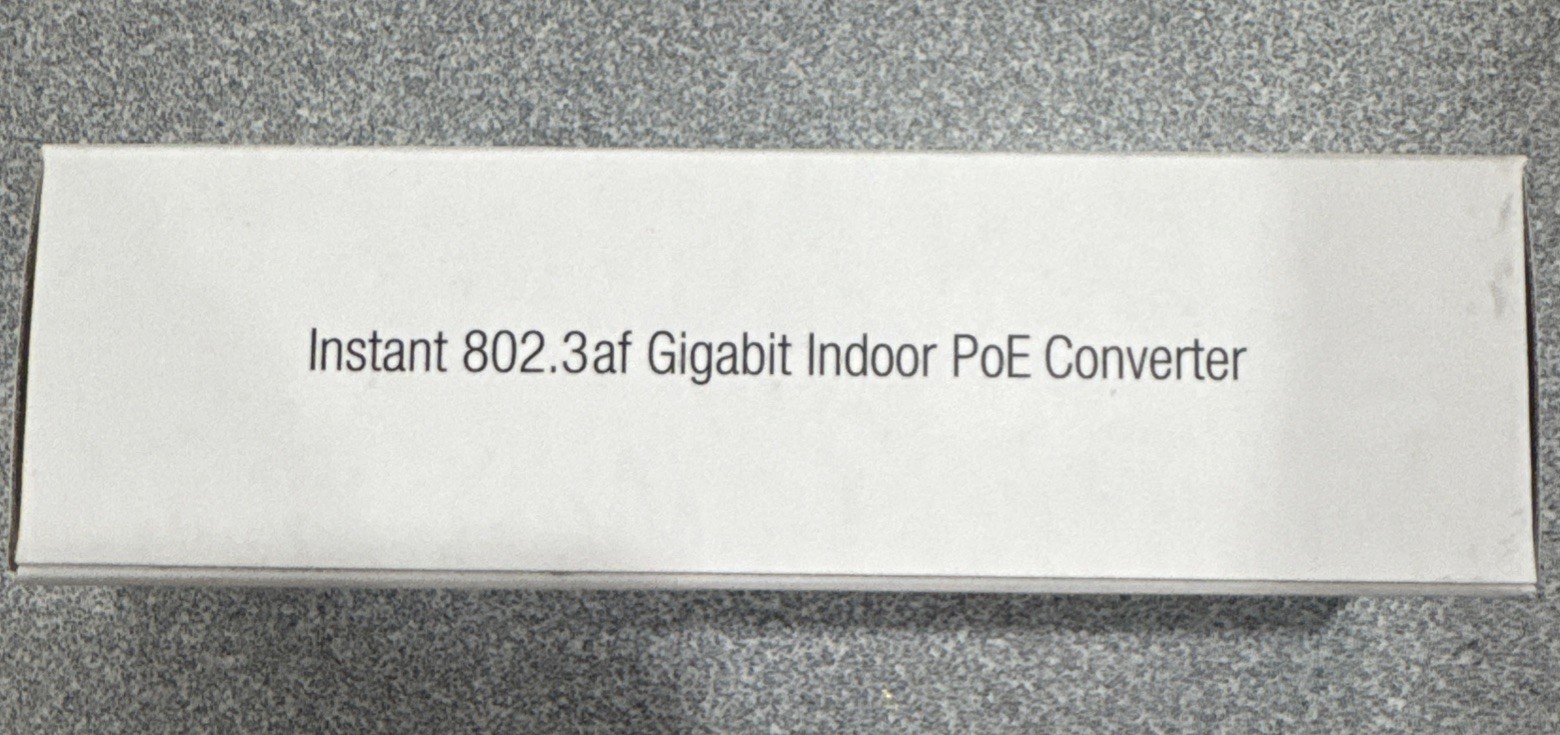 Ubiquiti Networks INS-3AF-I-G Instant 802.3af Indoor Gigabit PoE Converter 4x