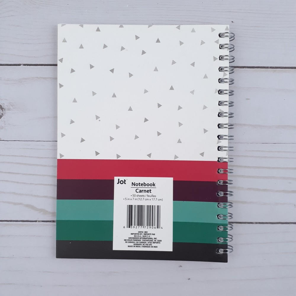 Journal Notepad Notebook Live Inspired Lined Sheets 5x7