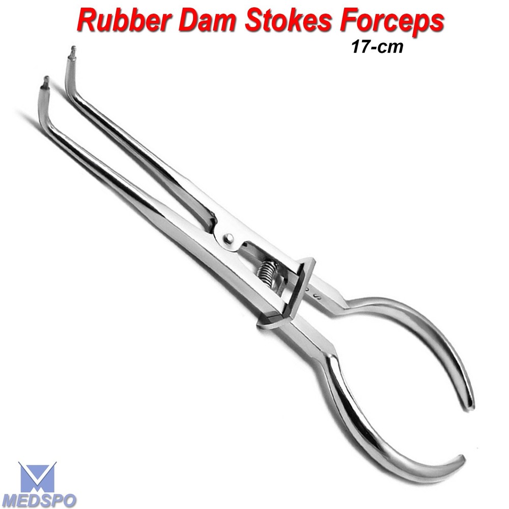 Ainsworth Hole Punch Plier Ivory Clamp Forceps Stokes Basic Rubber Dam Kit Tool