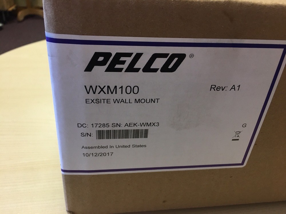 Pelco WXM100 Wall Mount for ExSite Explosion proof Camera System