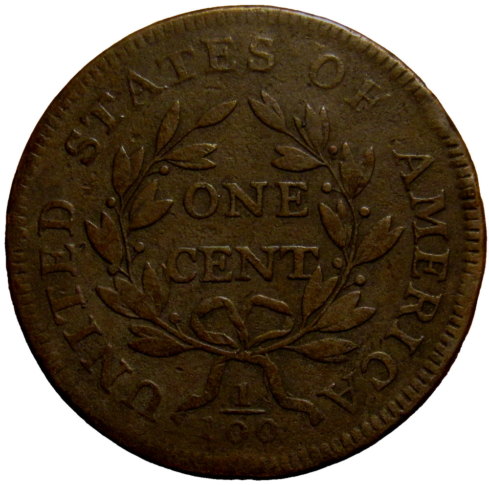 1797 DRAPED BUST LARGE CENT, S-131, FINE ~ DATE & LETTERING STRONG & COMPLETE