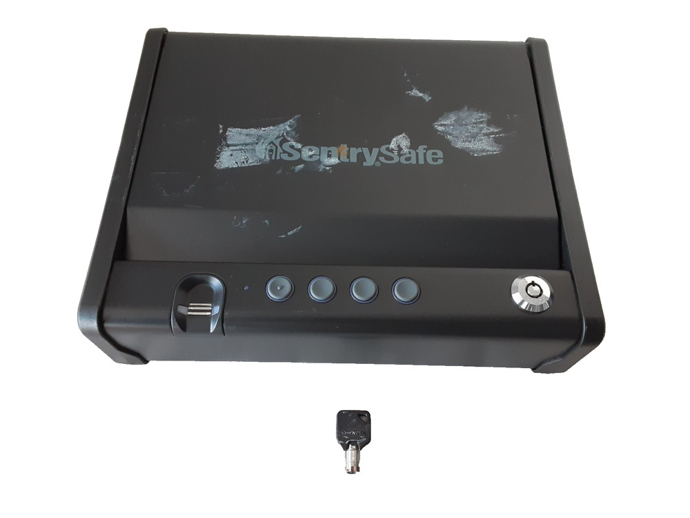 SentrySafe QAP1BE 0.08 cu. ft. Quick Access Biometric Pistol Safe - UNTESTED