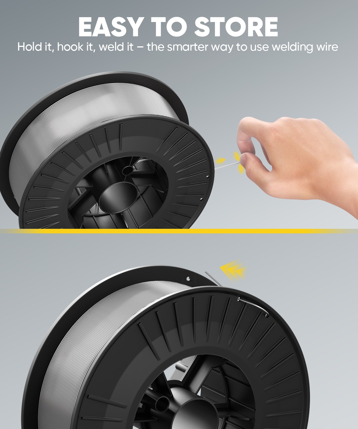 10lbs/0.030in Flux Core Welding Wire Flux Mig Welder Welding Wire Low Spatter US