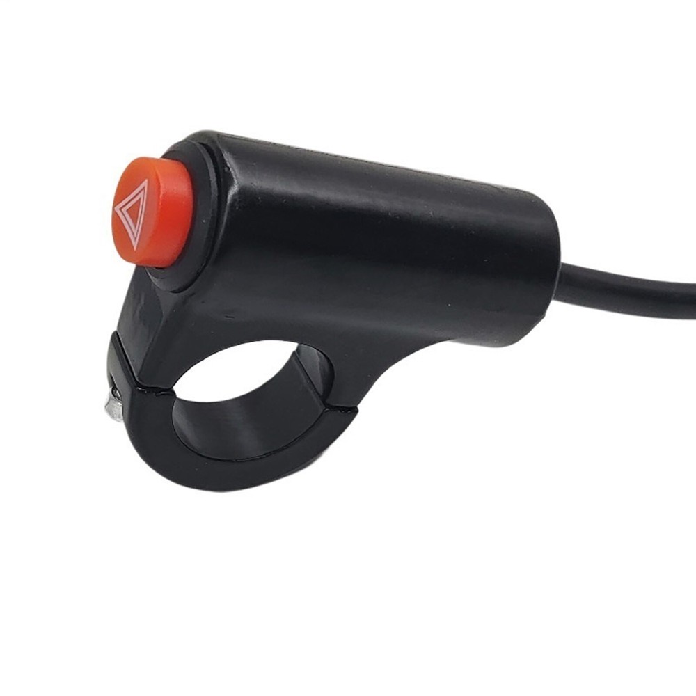 7/8" Motorcycle Handlebar Push Button Switch Hazard Light Switch ON OFF (22mm)