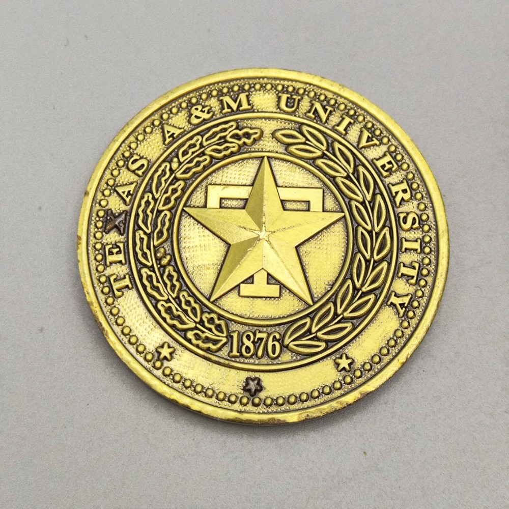 Texas A&m University Challenge Coin