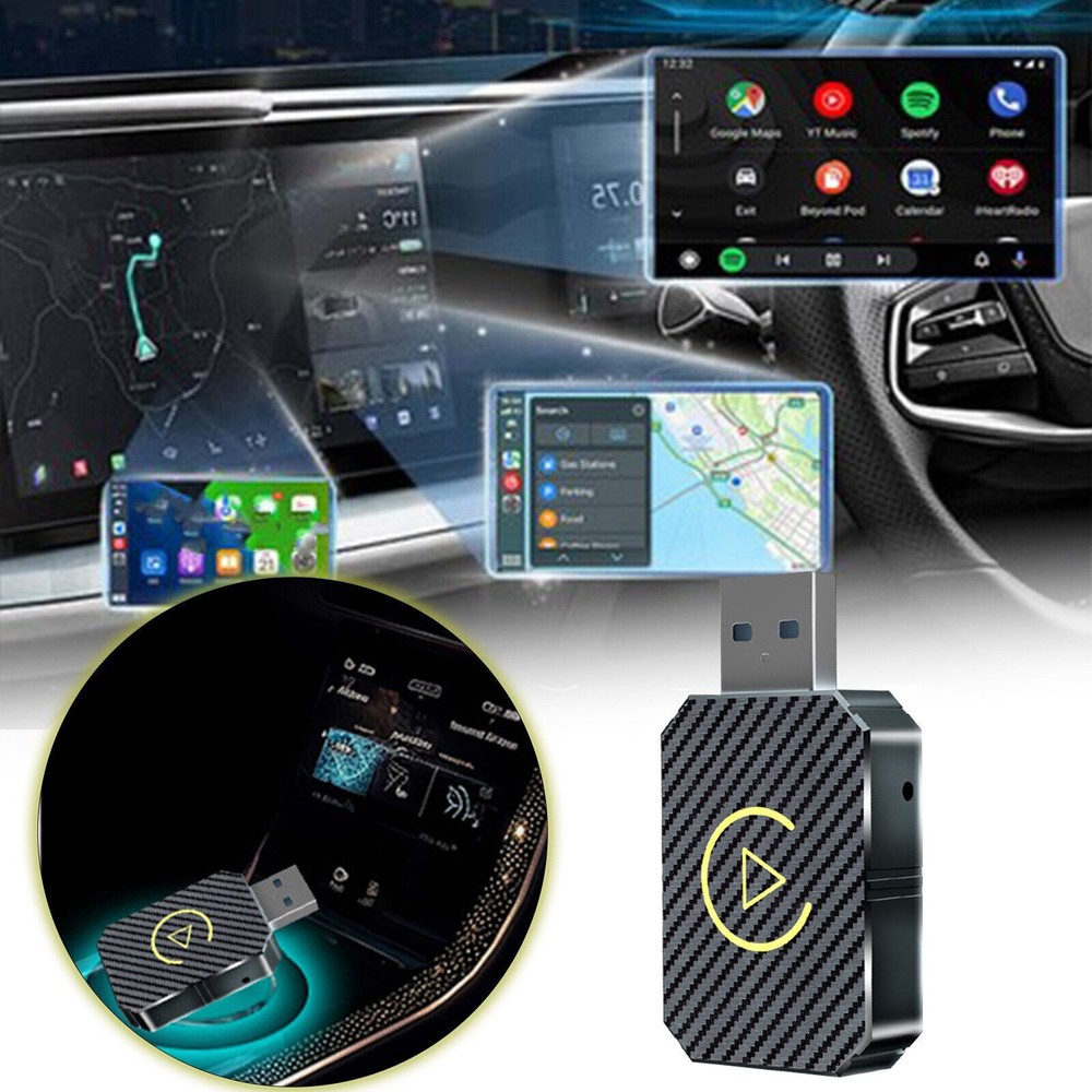 Auto Car Play Wireless Adapter CarPlay Wireless Adapter for Android iPhone iOS