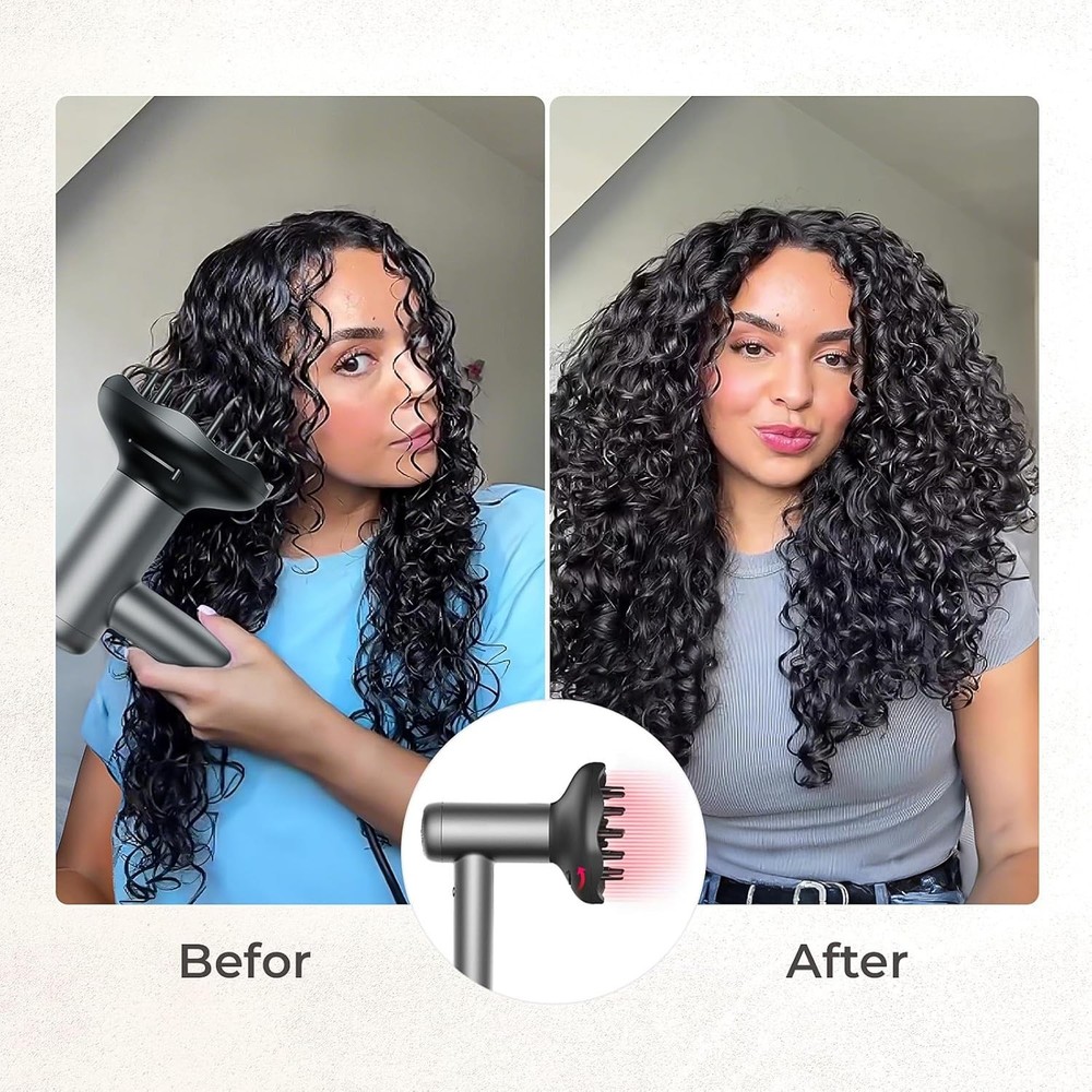 AIRHYPE Exclusive Adjustable Diffuser - Enhance Curls & Root Volume Effortlessly
