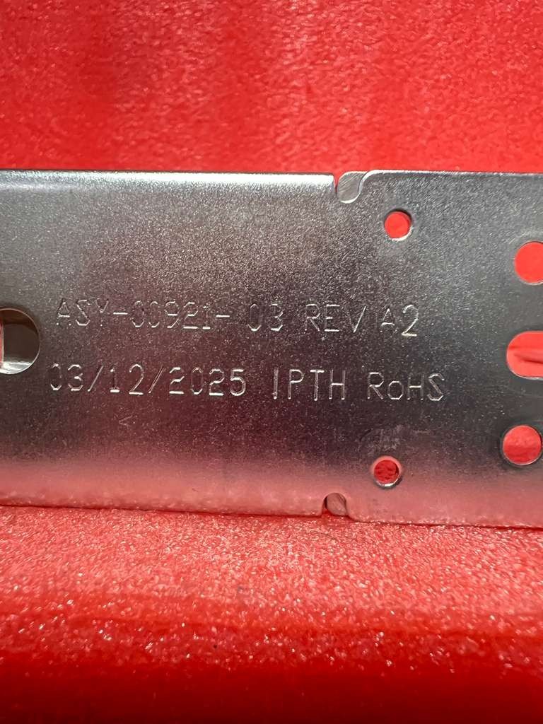 RACK MOUNTING BRACKETS 1U ASY-00921-03 REV AO For Arista 7020 7060 7050