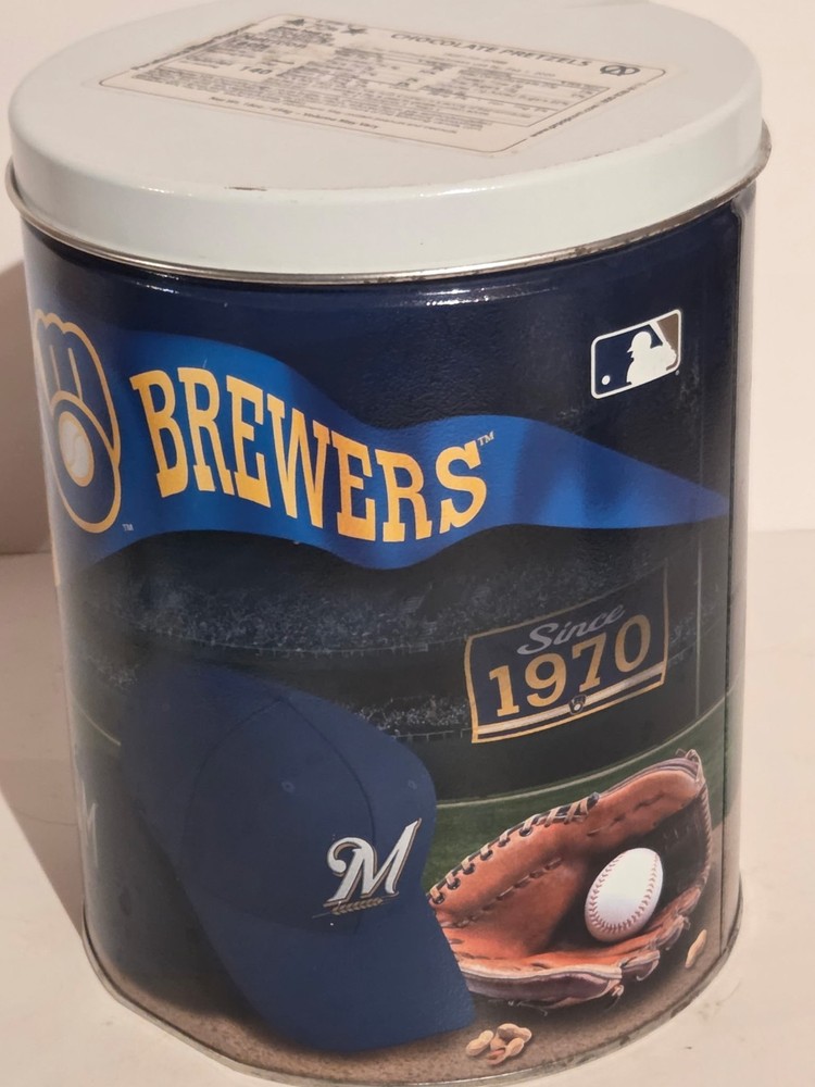 Milwaukee Brewers Candy Snack Tin