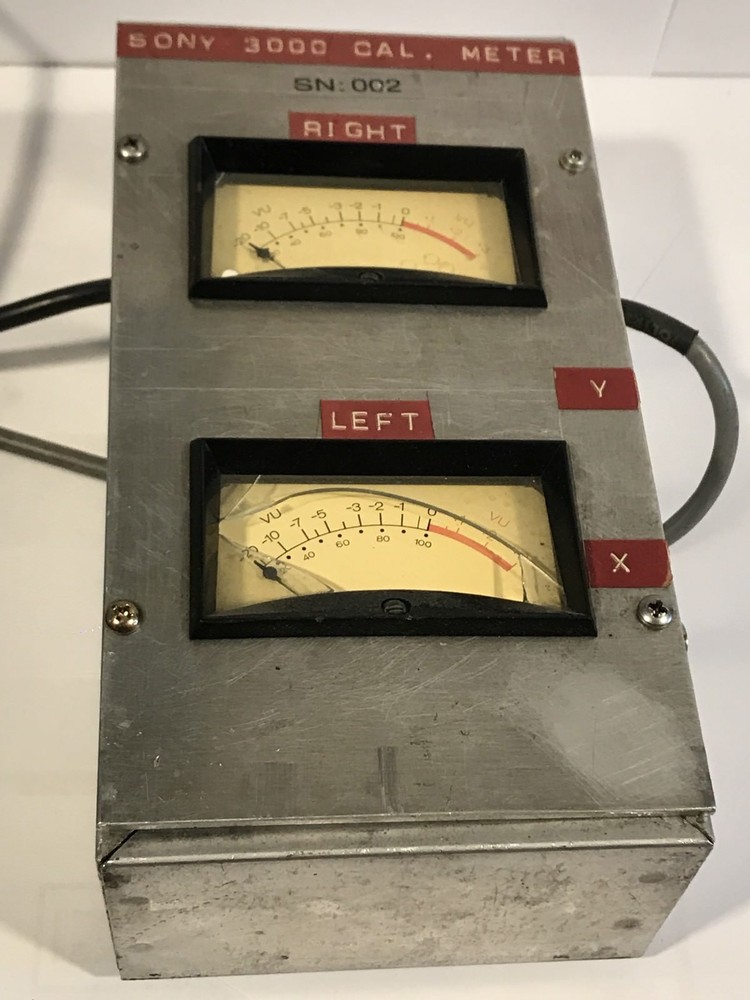 Sony 3000 CDS-300 CDP-3000 Calibration Meter