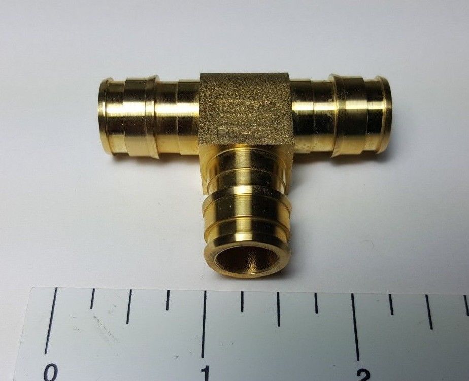 10 PIECES 1/2" PEX A TEE EXPANSION F1960 TEE, FOR UPONOR (WIRSBO) TEE