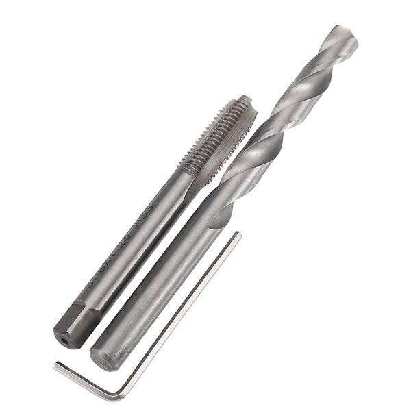 M12x1.25 Thread Repair Kit, 15PC Stainless Steel Helicoil Insert Set