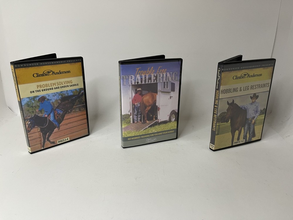 Clinton Anderson Trailering, Leg Control, and Ground Problem-Solving 3 Courses