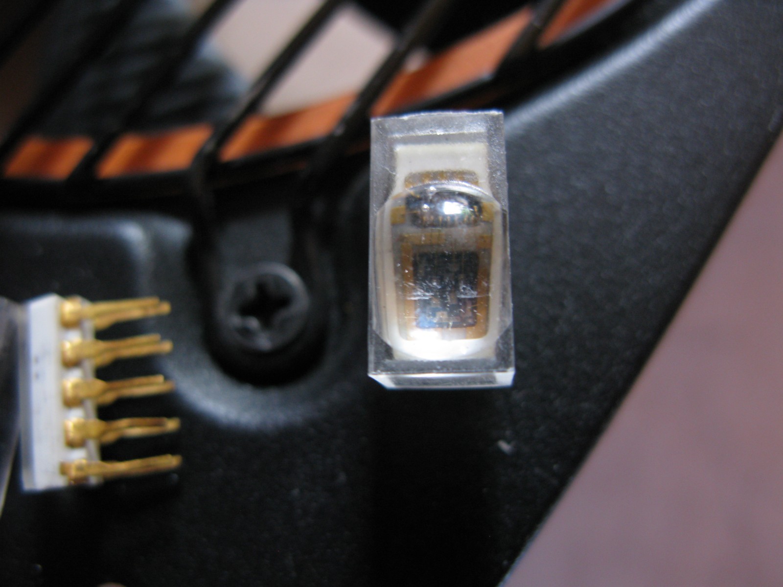 Rare vintage tiny LED indicator ≈ til306≈ til307≈til311≈hdsp6508≈hdsp0962