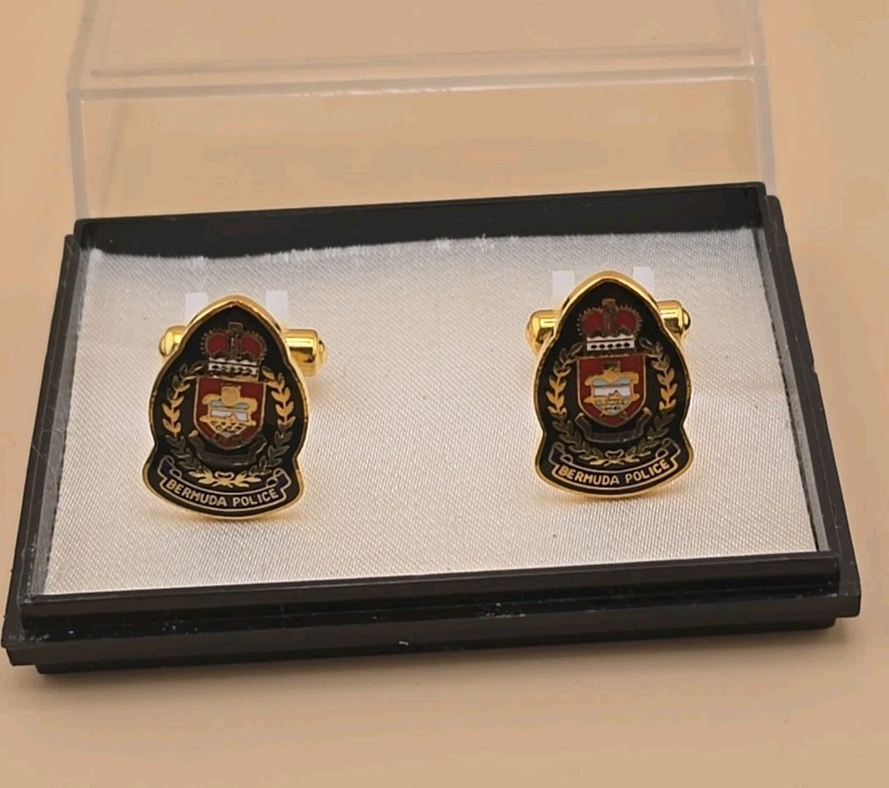 Bermuda Police Cufflinks