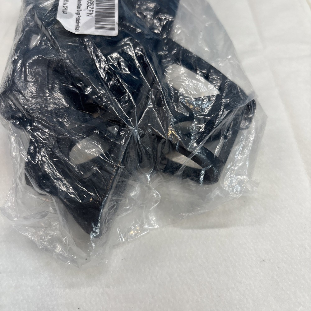 Medium Soft Dog Basket Muzzle Mesh Cage NoBarking Biting Chewing Black