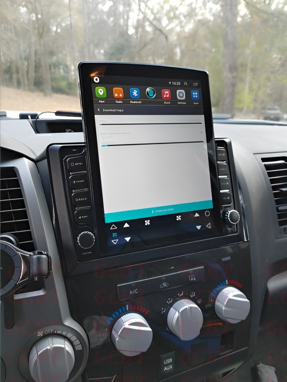 For 2007-2013 Toyota Tundra Sequoia Apple CarPlay Android Radio Stereo DSP AHD