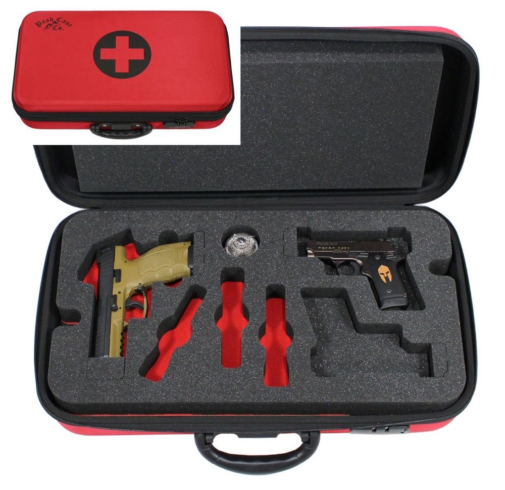 Peak Case Covert Compact Five Pistol Range Case