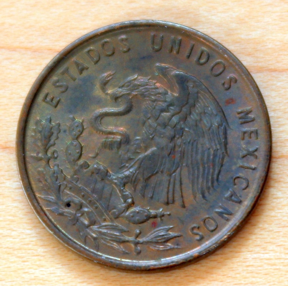 1955 Mexico 1 Centavo