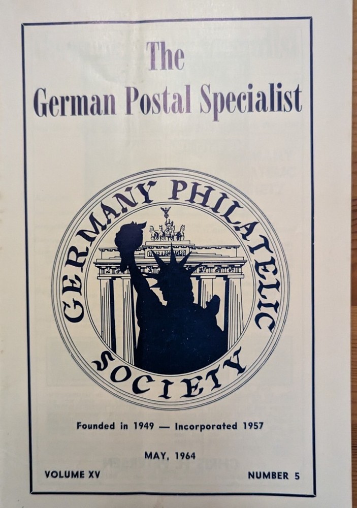 7 Vintage Issues 1964 German Post Specialist Newsletters POW Camps Himmler Stamp
