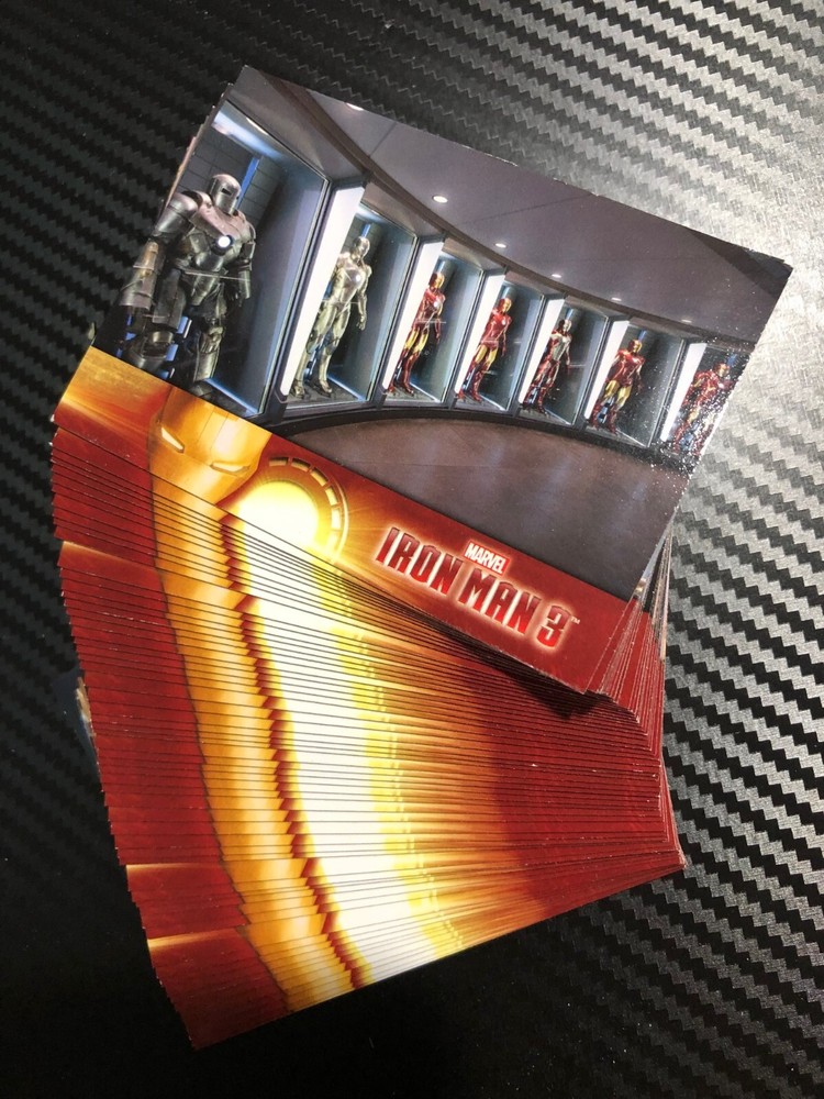 2013 Upper Deck Marvel Iron Man 3 Base Set MINT CONDITION 60 Cards