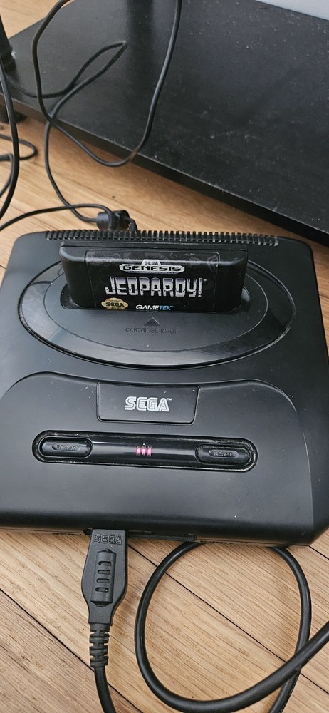 sega genesis console w games