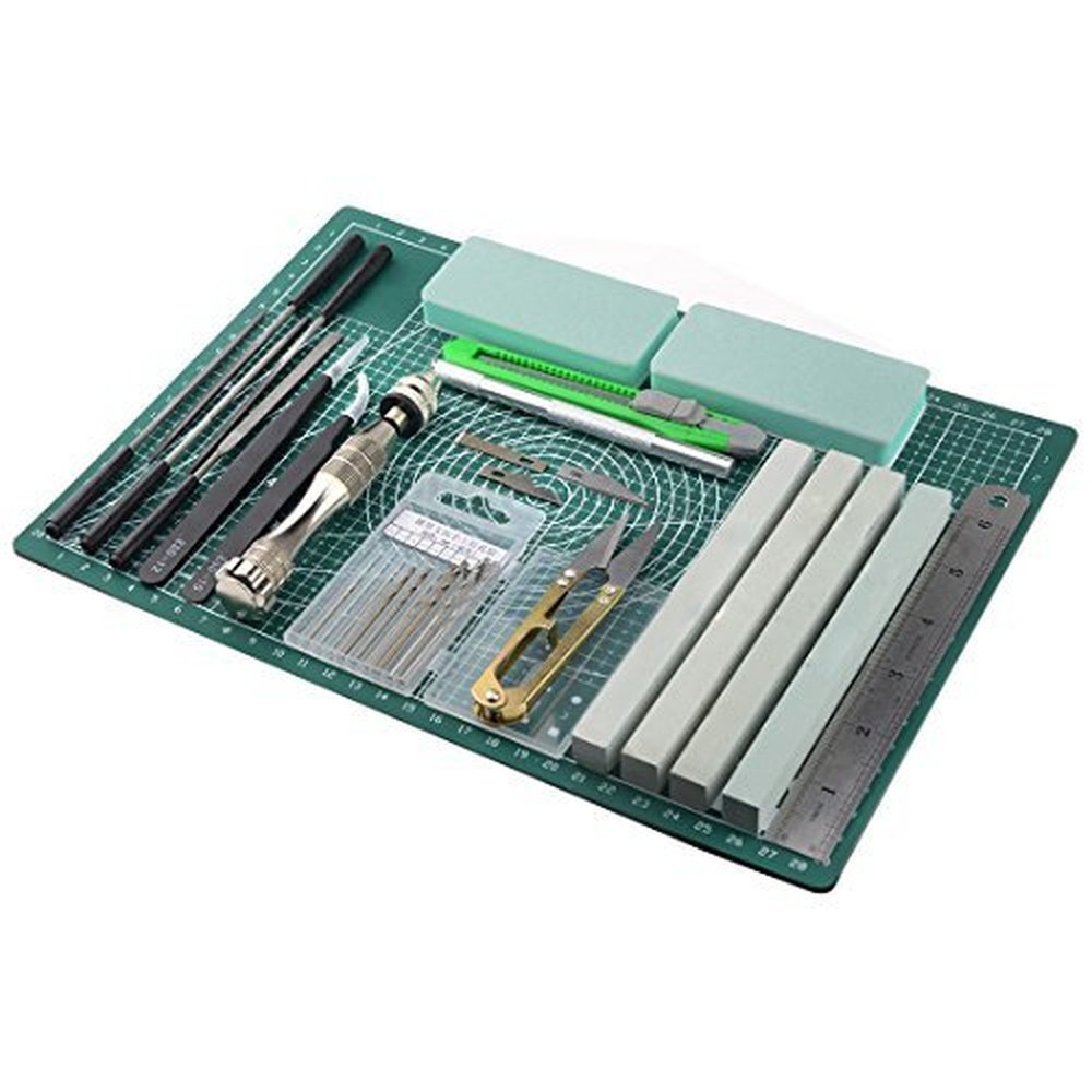 Professional 25 PCS Model Tools Kit Modeler Basic Tools Craft Set Hobby Build...