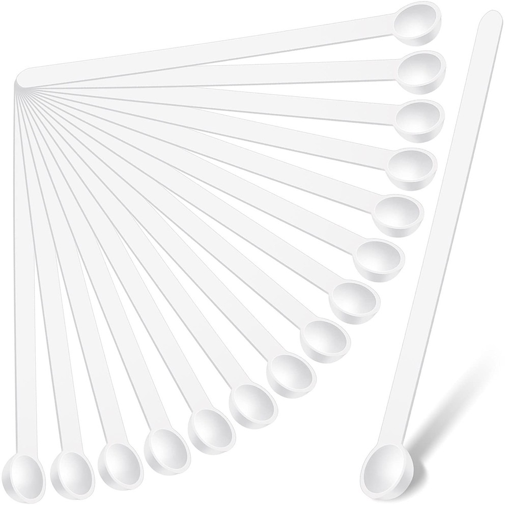 Honeydak 1/32 Teaspoon Micro Scoops 150 Milligram Mini Measuring Spoons Tiny ...