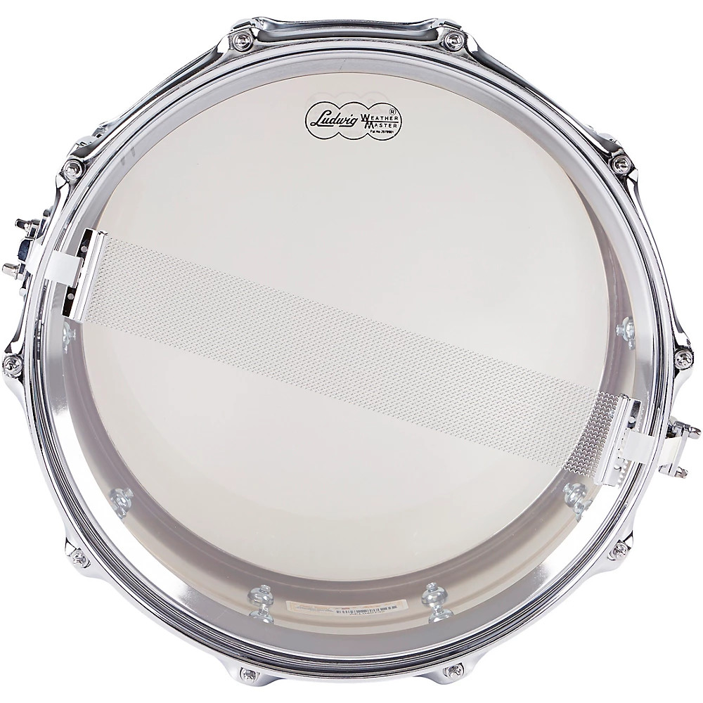 Ludwig Supraphonic Snare Drum Chrome with SKB Case