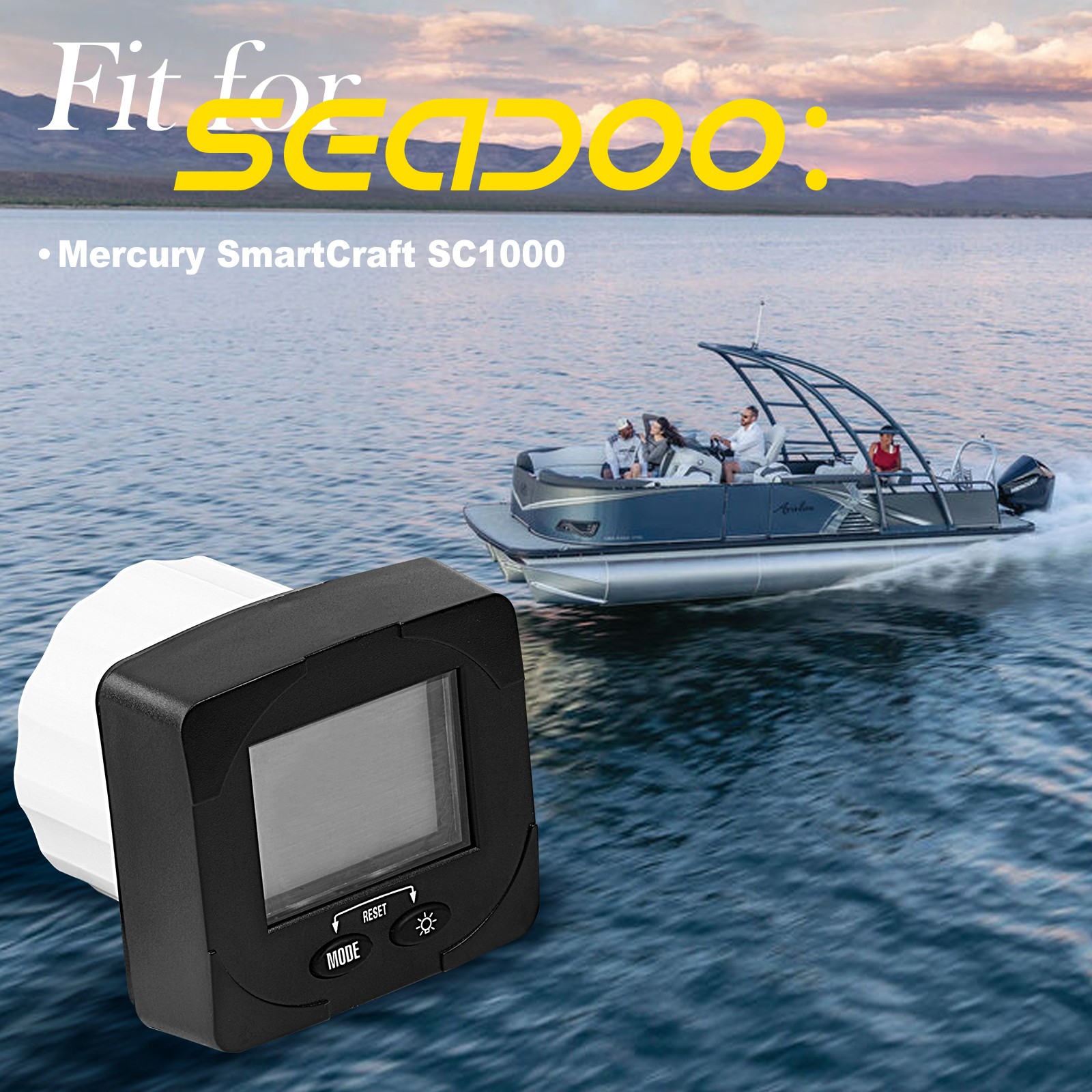 Monitor Kit 79-879896K2 For Mercury Marine Quicksilver Smartcraft SC1000 System