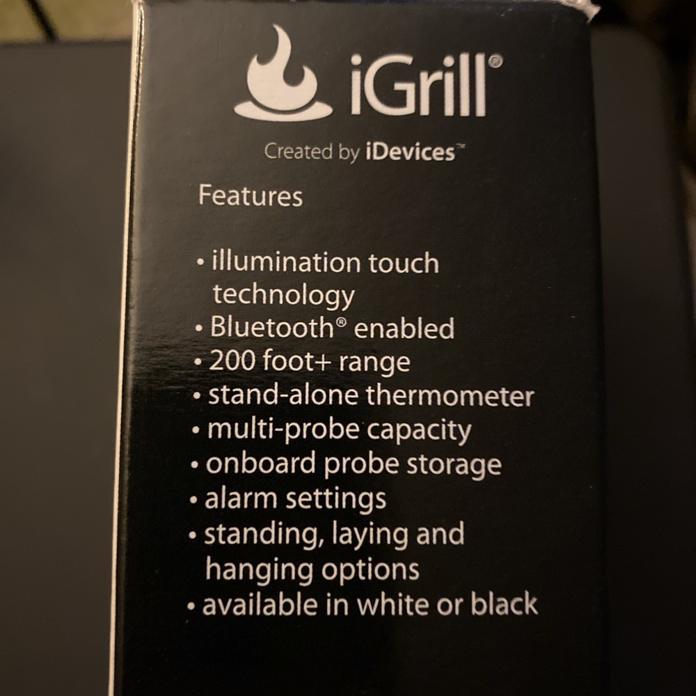 iGrill Bundle Wireless Thermometer + 4 new probes for Apple