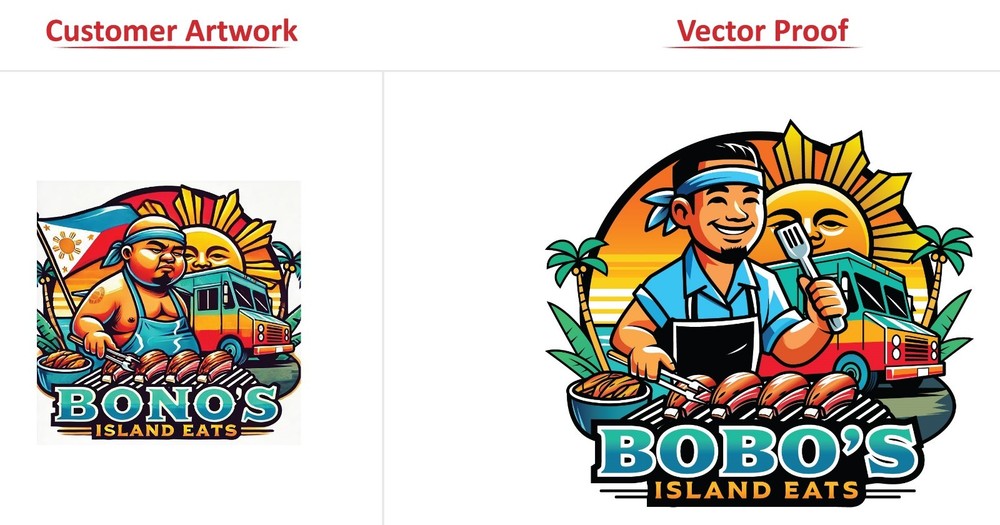 Professional Custom Vector Art | Digital File | Manual Redraw |LOGO | PRINTREADY