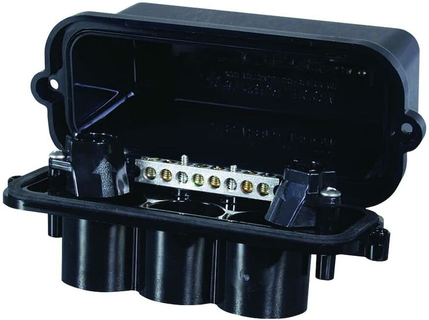 Intermatic PJB2175 2-Light Pool/Spa Junction Box, Black