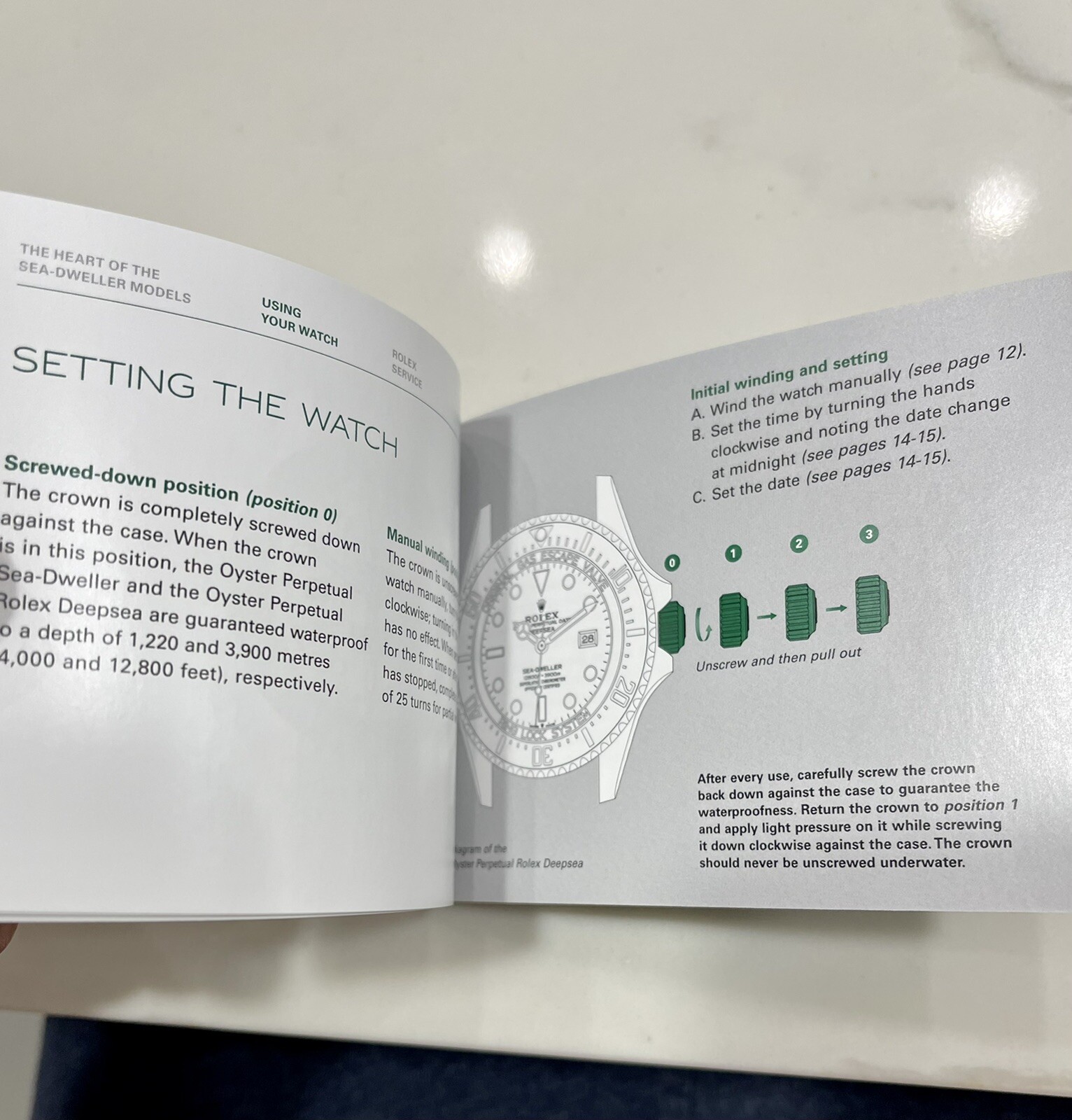 Authentic Rolex Sea Dweller Deepsea Booklet Manual Full Set 126660 126600 James