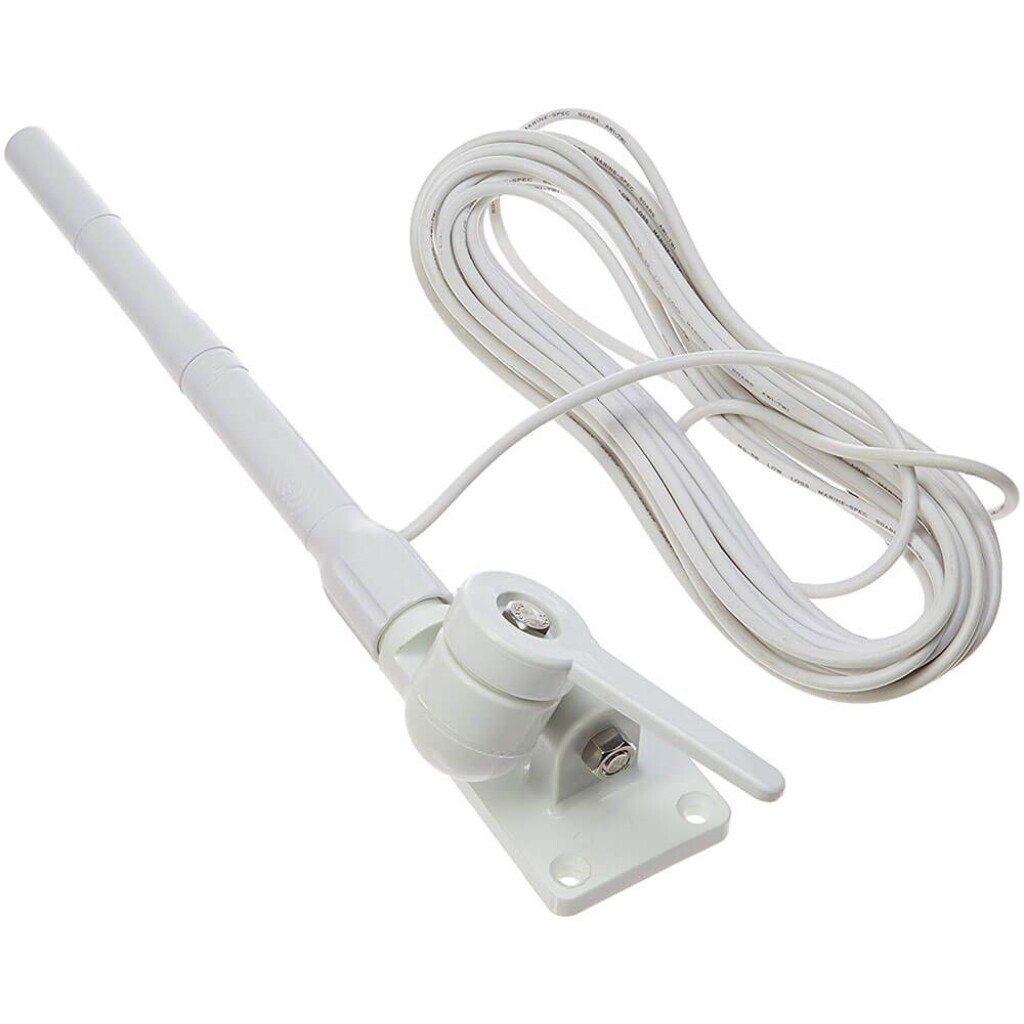 Sirius XM Satellite Radio Marine Antenna with Pole Mast, High Gain, Brand New