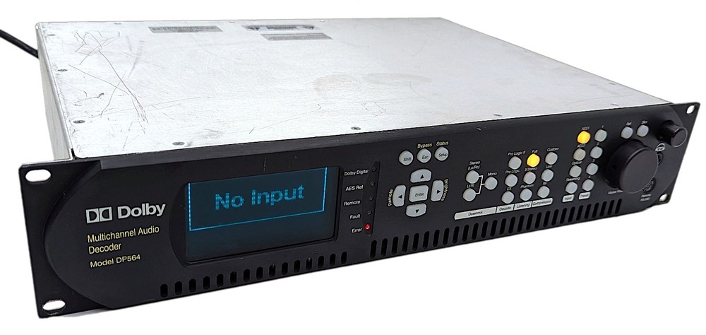 Dolby DP564 Multichannel Audio Decoder Reference Monitoring Tool AC3 PCM 5.1 2U