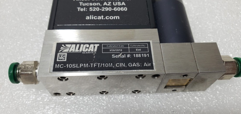 Alicat Scientific MC-10SLPM-TFT/10M Mass Flow Meter Controller