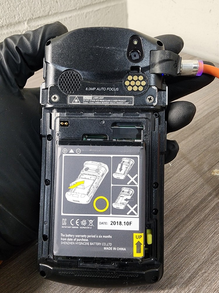 M3 Mobile SM15 Touch Android PDA Data Collector Scanner, pre-owned .