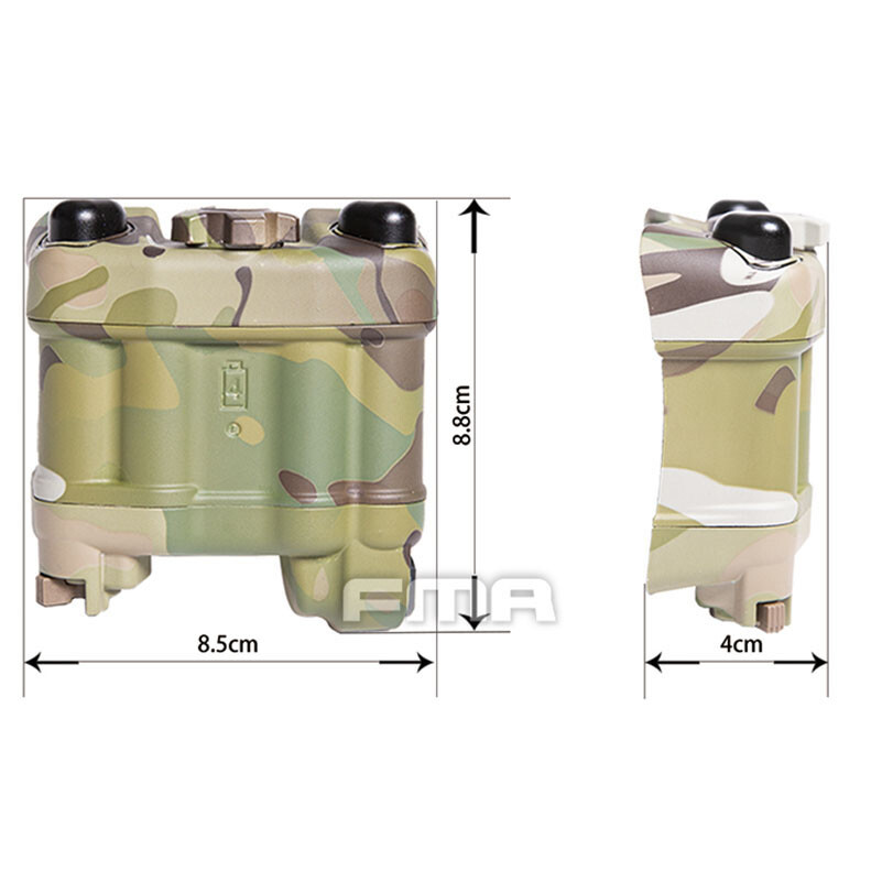 FMA Functional PVS31 IR Infrared Strobe Battery Case with Cable