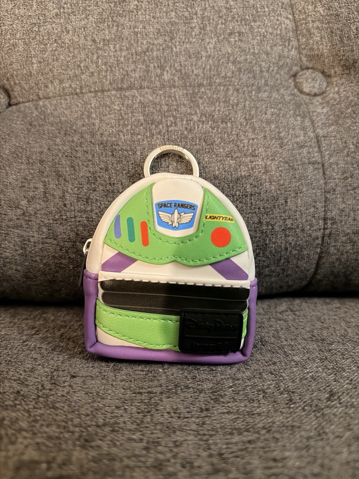 Disney Parks Loungefly Mini Keychain Backpack 2026 Buzz Lightyear