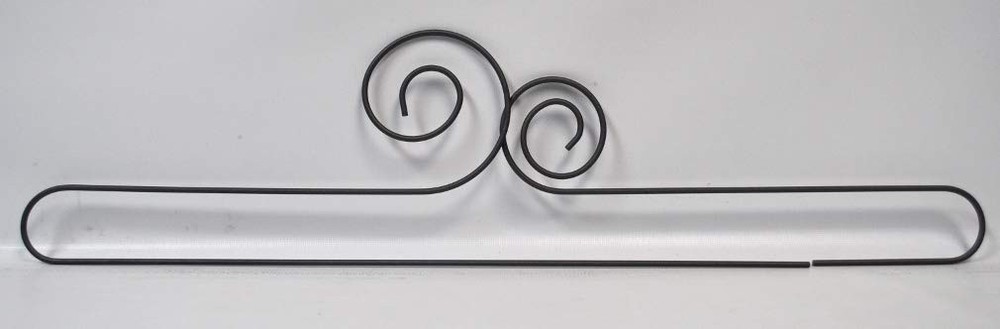 Classic Motifs Double Scroll Craft Holder 24 Inch Split Bottom Hanger