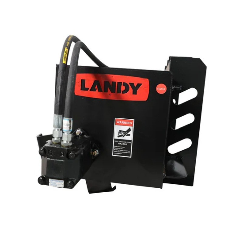 Landy Attachment 72" Skid Steer Soil Cultivator Light Duty Hydraulic Roto Tiller